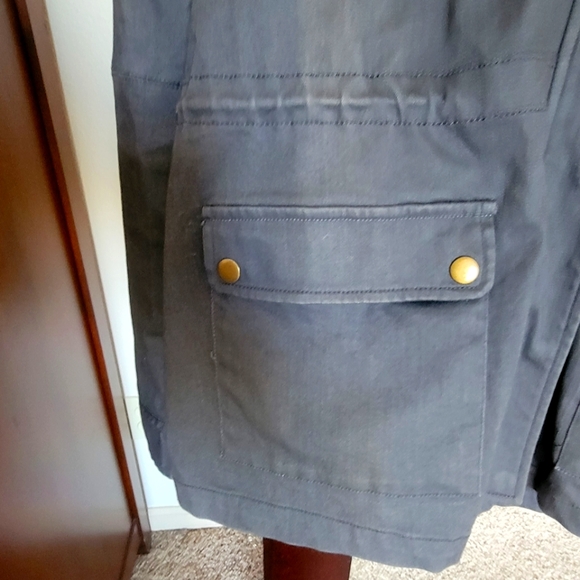 Blue Grey Utility Jacket - Picture 7 of 7